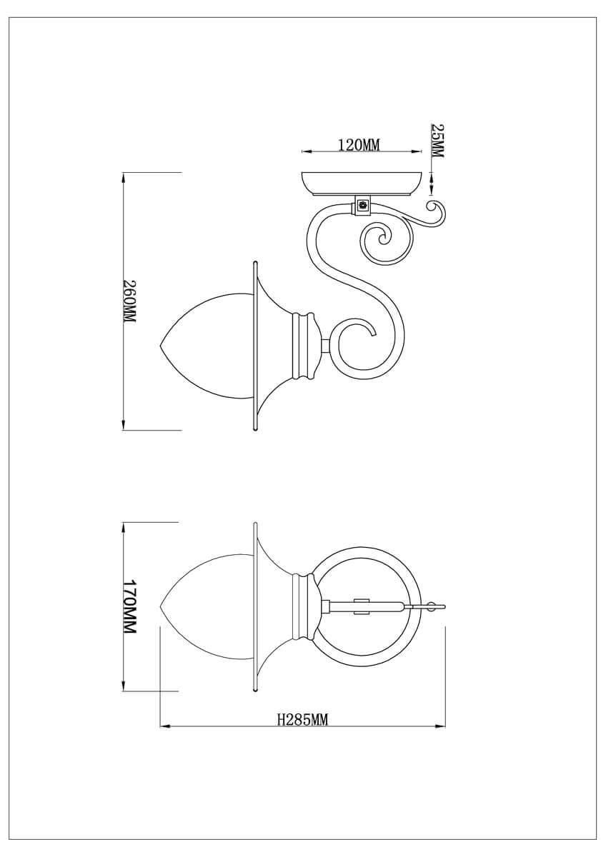 Бра Rivoli Udito 3025-401 Б0038060 в Санкт-Петербурге