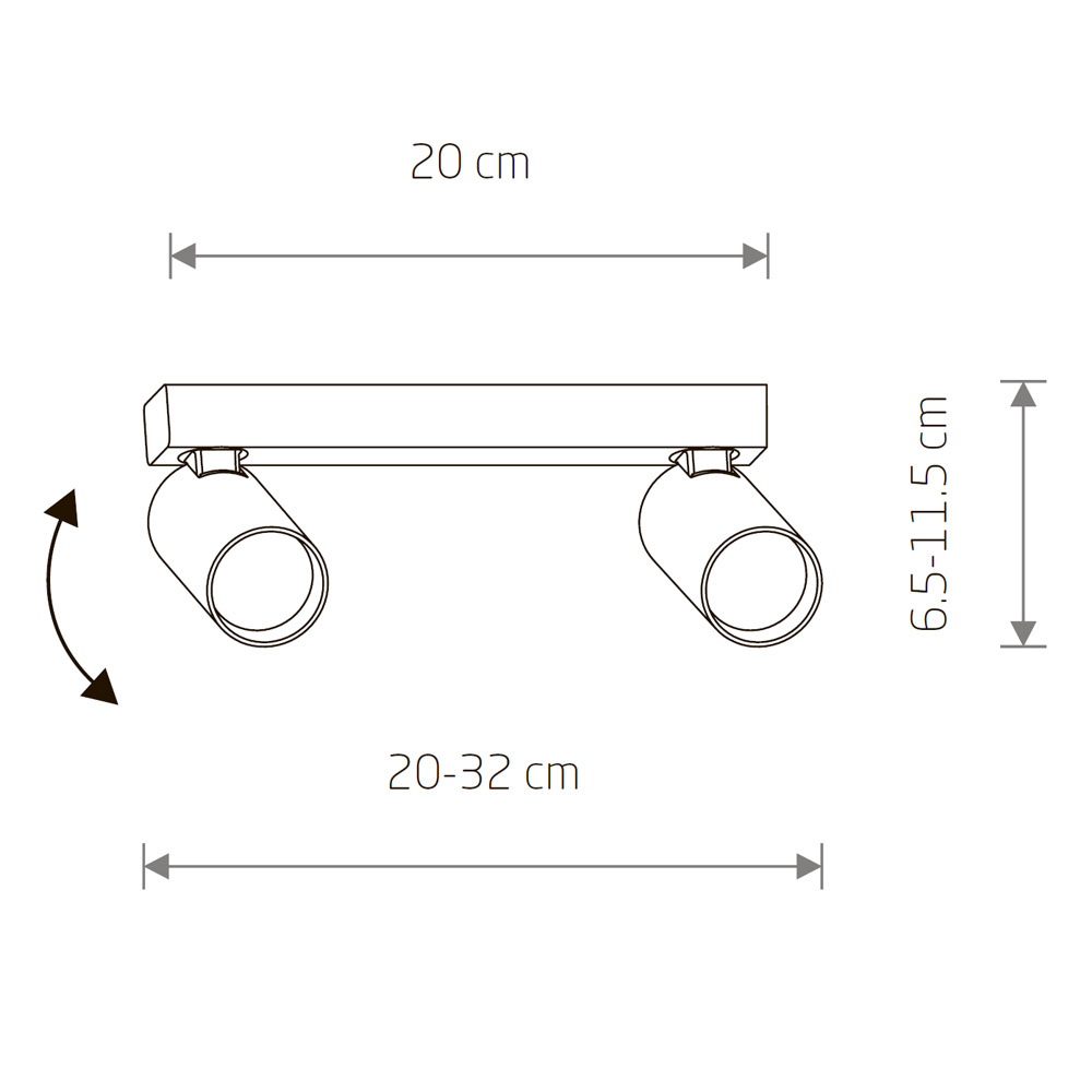 Спот Nowodvorski Fourty Surface II Umbra Gray 11466 в Санкт-Петербурге