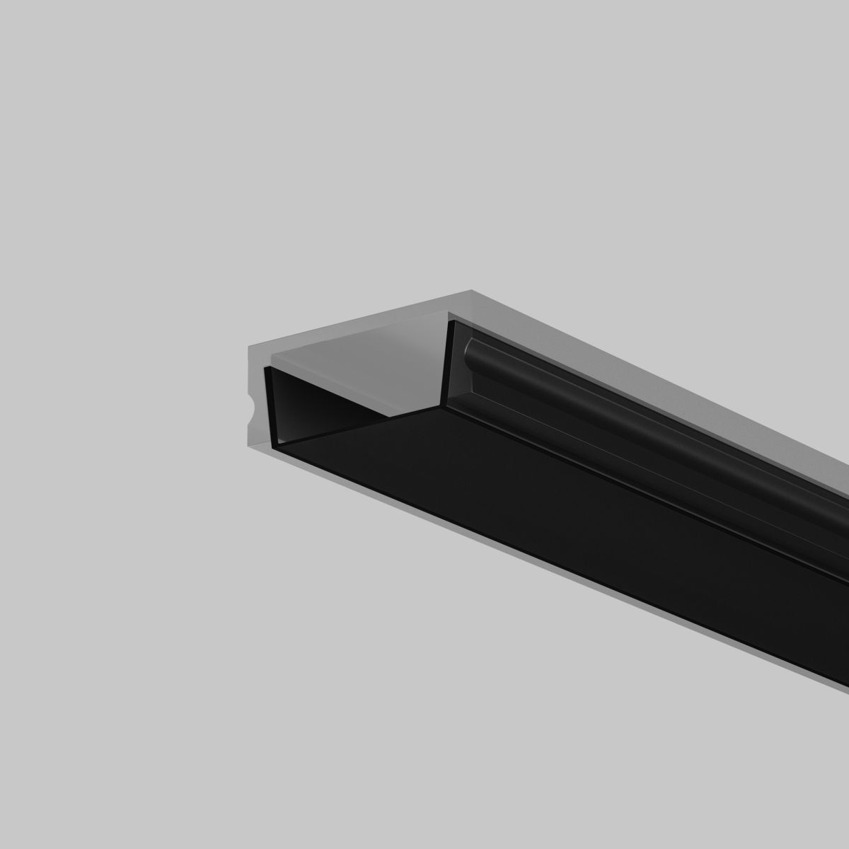 Рассеиватель для профиля 15×06 Maytoni Led Strip ALM-001-B-DF-2M 642021 в Санкт-Петербурге