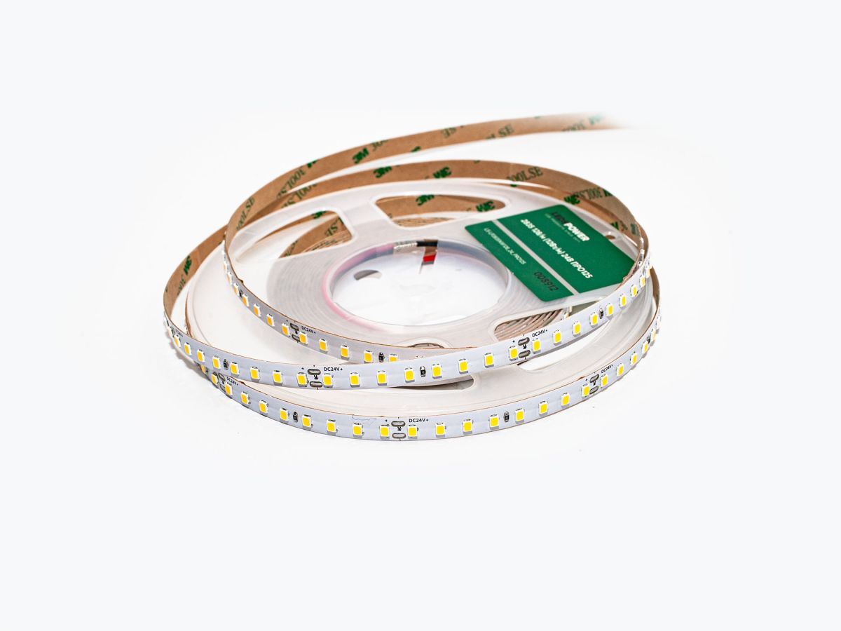 Светодиодная лента LEDS POWER 2835 128/м (12Вт/м) 24В нейтральная, серия ПРО125 008912 в #REGION_NAME_DECLINE_PP#