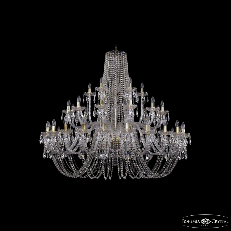 Подвесная люстра Bohemia Ivele Crystal 1402/24+12+6/530 G в Санкт-Петербурге