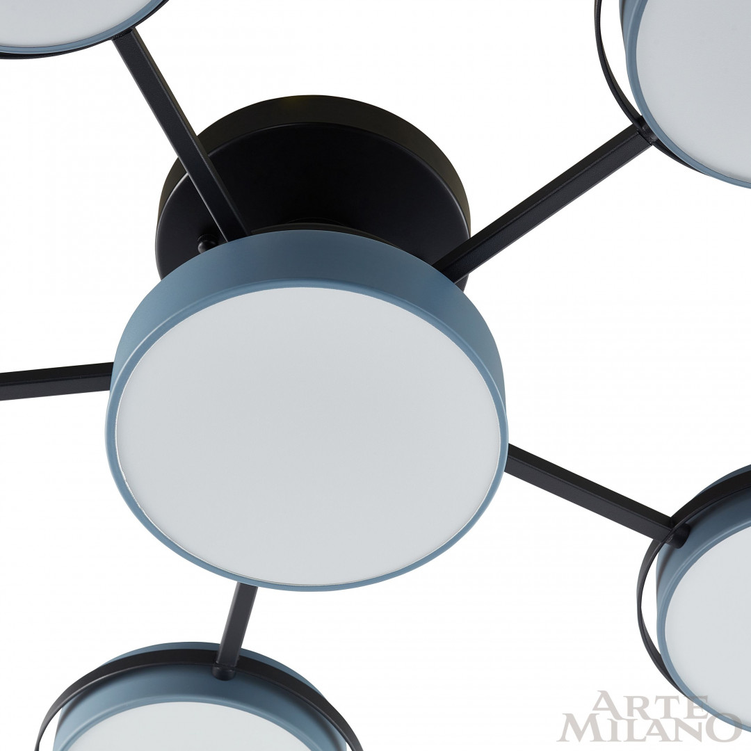 Потолочная люстра Arte Milano Ferrara 250406/5+1 Gr в Санкт-Петербурге