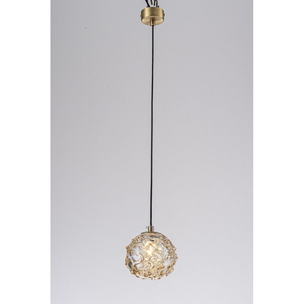 Подвесной светильник Belfast Moyola 104-1 BR AM в Санкт-Петербурге