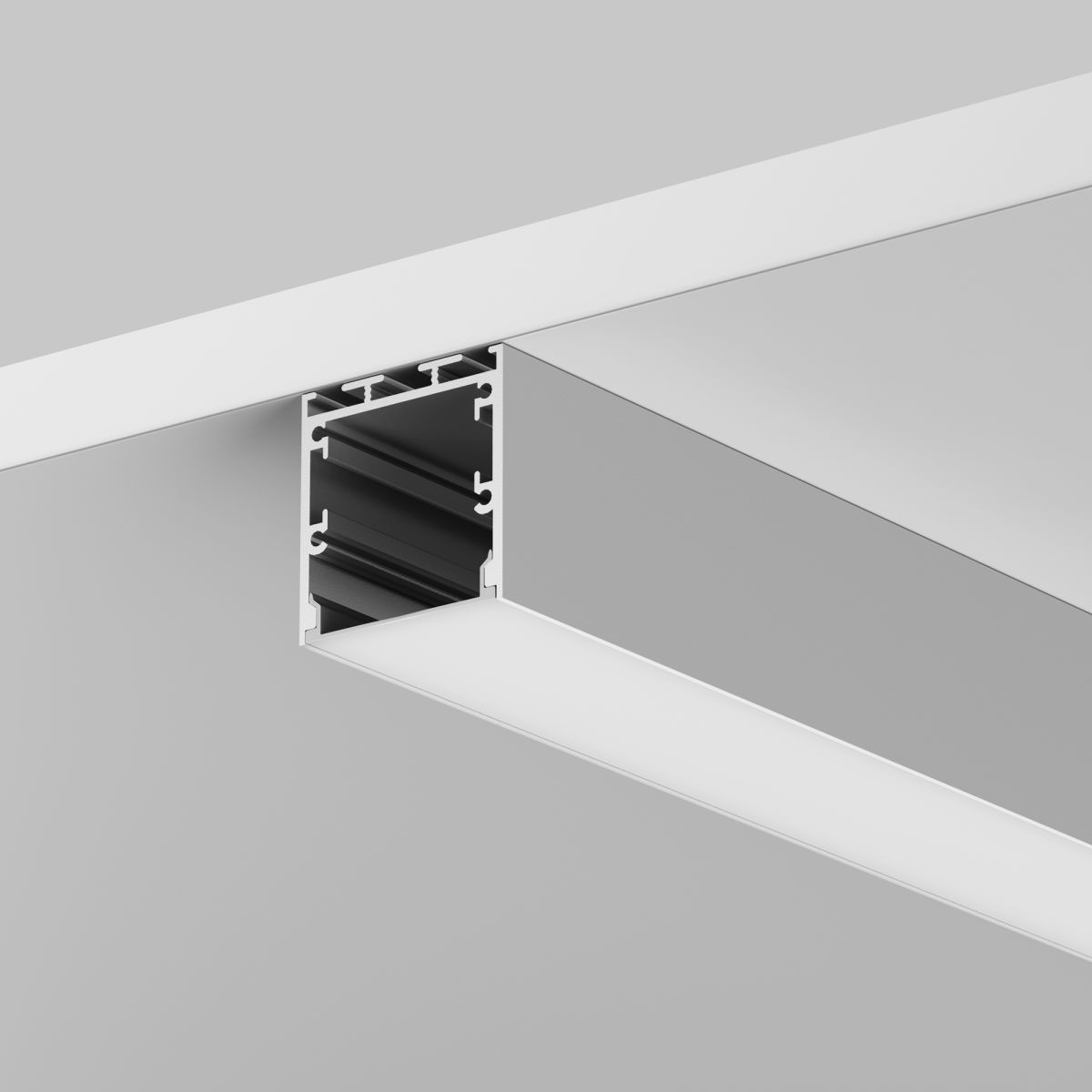 Алюминиевый профиль накладной-подвесной 35x35 Maytoni Led Strip ALM-3535BT-S-3M 633002 в Санкт-Петербурге