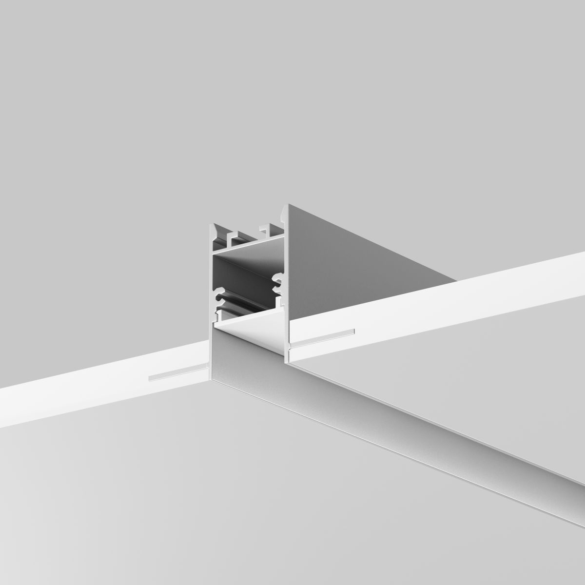 Алюминиевый профиль встраиваемый скрытого монтажа Maytoni Led Strip ALM-6542-S-2M 636012 в Санкт-Петербурге