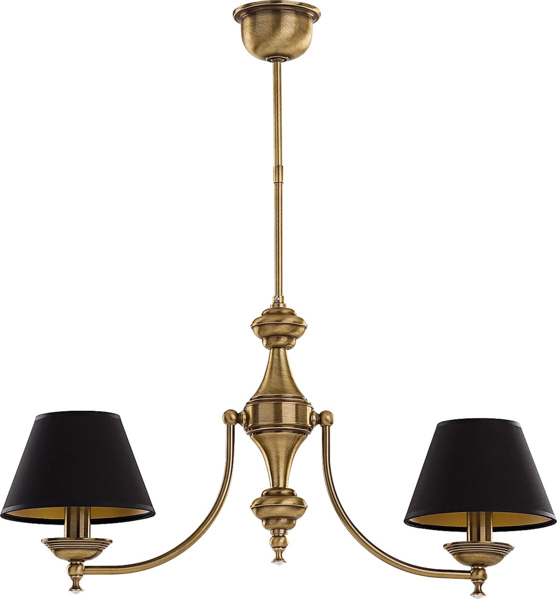 Люстра на штанге Kutek San Marino Lampshade SAN-ZW-2(P/A)CR в #REGION_NAME_DECLINE_PP#