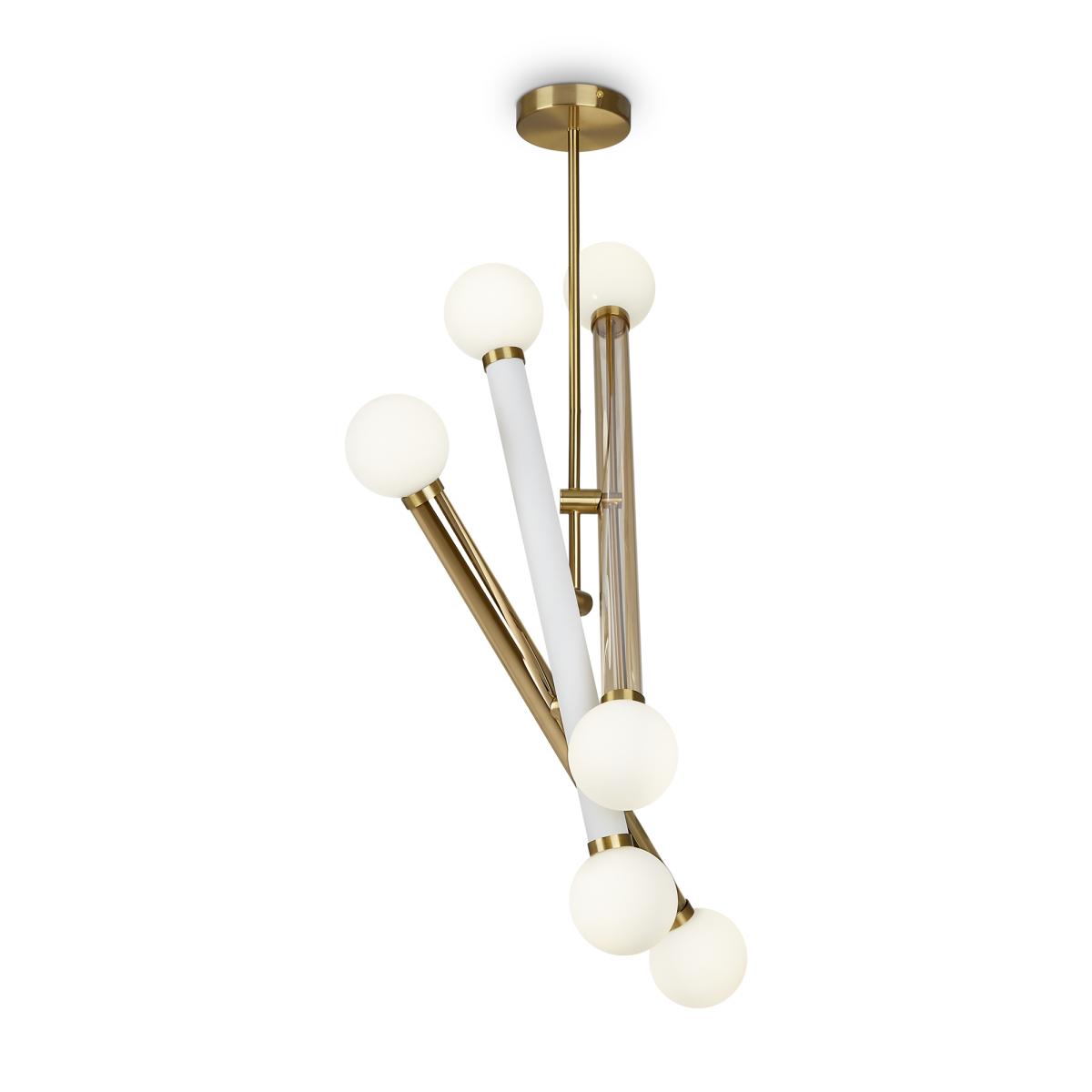 Люстра на штанге Freya Cross FR5381PL-06G в Санкт-Петербурге