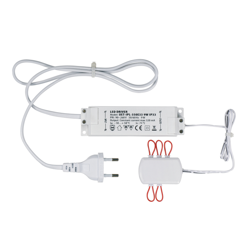 Блок питания Uniel UET-IPL-350E33 9W IP33 6 выходов 08940 в Санкт-Петербурге