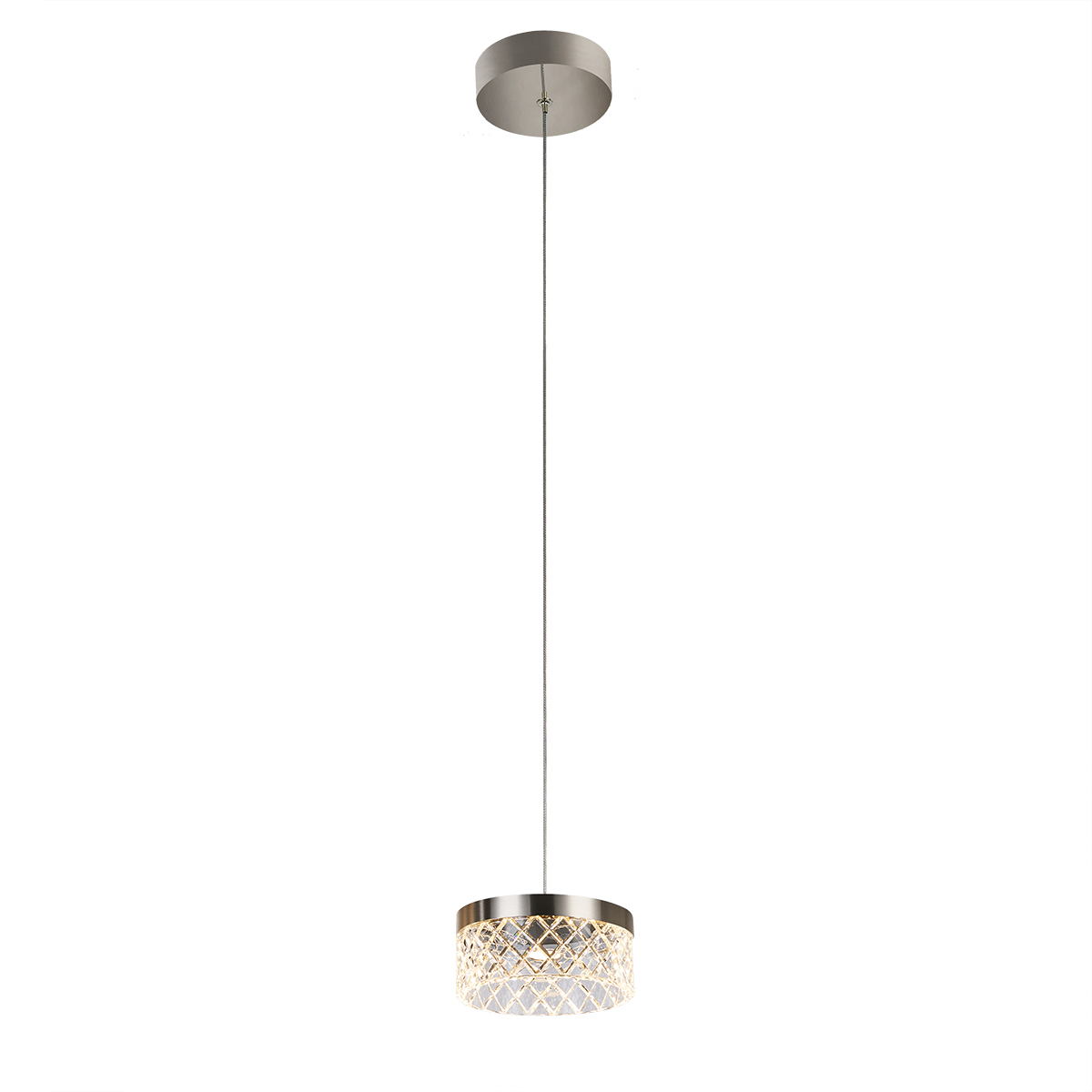 Подвесной светильник Delight Collection MD21020075 MD21020075-1A satin nickel в Санкт-Петербурге