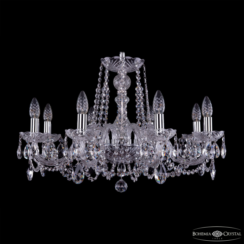 Подвесная люстра Bohemia Ivele Crystal 1402/8/240 Ni в Санкт-Петербурге