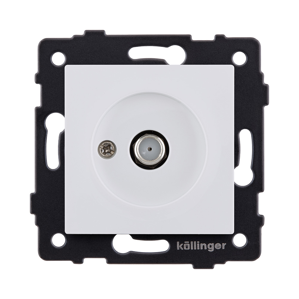 Розетка спутниковая SAT, белый матовый Kollinger REA-020WM для Aspekt, Eleganz, Reflex в Санкт-Петербурге