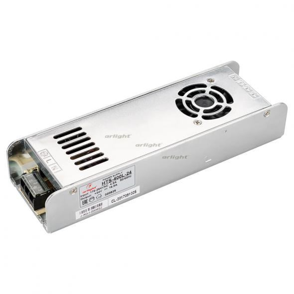 Блок питания Arlight HTS-400L-24 (24V, 16.5A, 400W) 020829 в Санкт-Петербурге