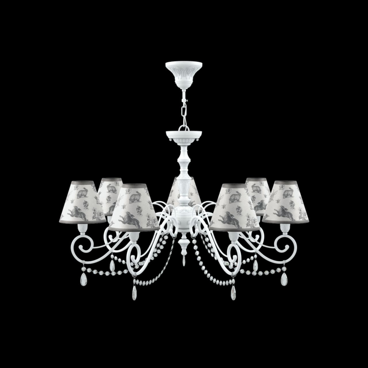 Подвесная люстра Lamp4you Classic E3-07-WM-LMP-O-8-CRL-E3-07-TR-UP в Санкт-Петербурге