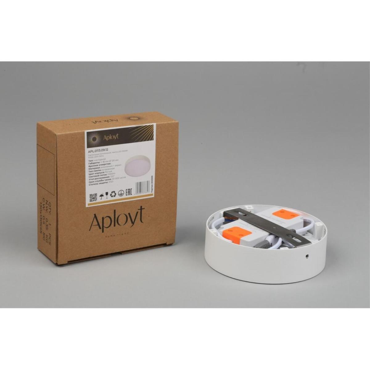 Потолочный светильник Aployt Evon APL.0113.09.12 в Санкт-Петербурге