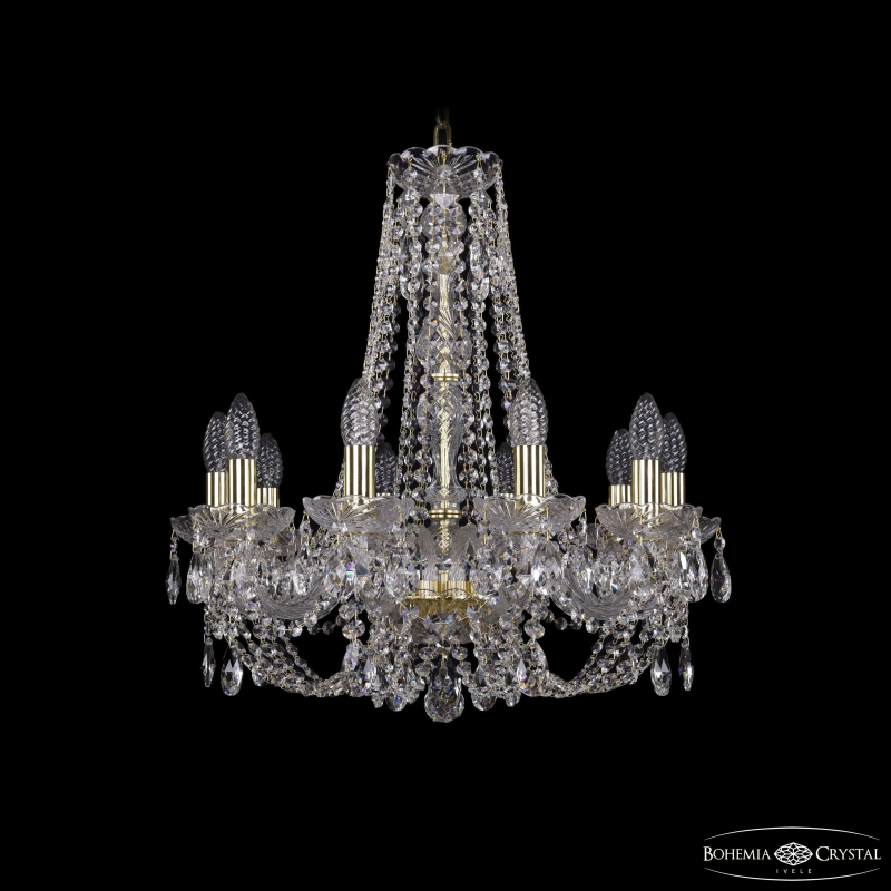 Подвесная люстра Bohemia Ivele Crystal 1406/10/195/h-58 G в Санкт-Петербурге