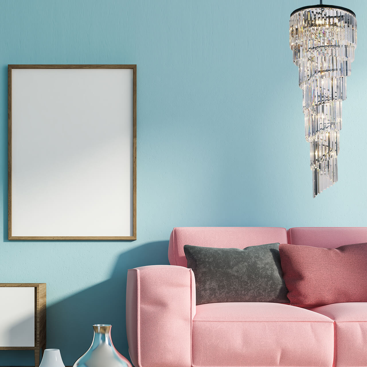 Каскадная люстра Divinare 3011/01 SP-15 в Санкт-Петербурге