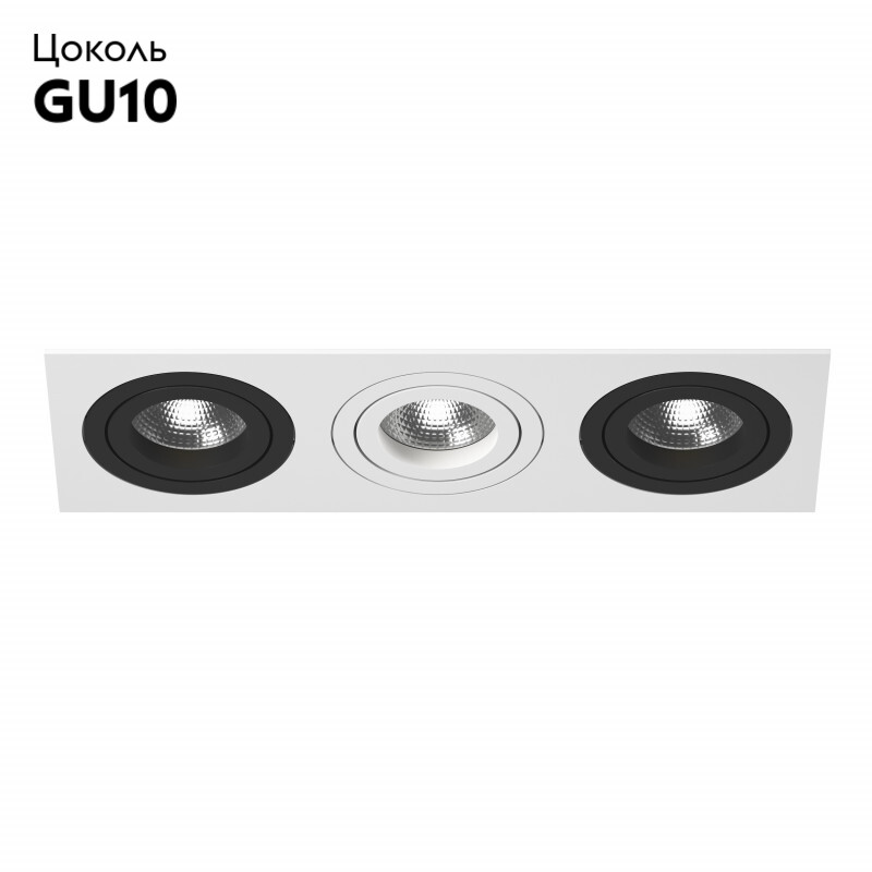 Встраиваемый светильник Lightstar INTERO 16 i536070607 (217536+217607+217606+217607) в #REGION_NAME_DECLINE_PP#