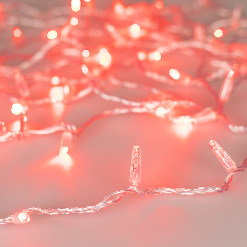 Светодиодная гирлянда Arlight ARD-String-Classic-1000-Clear-100LED-Pulse Red 031639 в Санкт-Петербурге