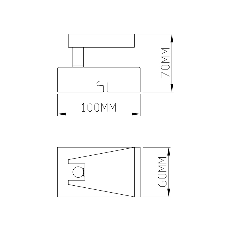 Светодиодный спот Zumaline SPAZIO CK99603A-1B в Санкт-Петербурге