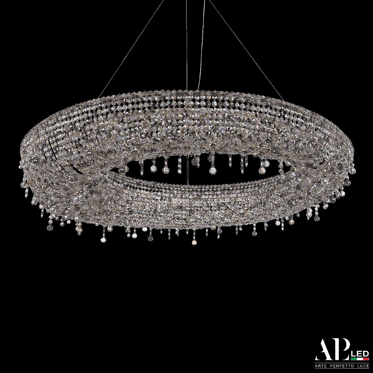 Подвесная люстра Arte Perfetto Luce Rimini S502.0.120.B.4000.Clear.801.733.Balls в Санкт-Петербурге