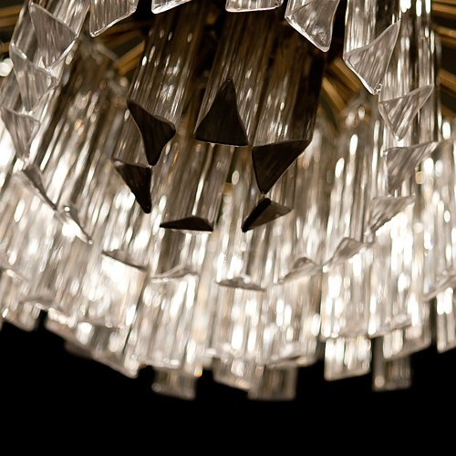 Подвесная люстра Delight Collection Odeon 10A black/clear в Санкт-Петербурге