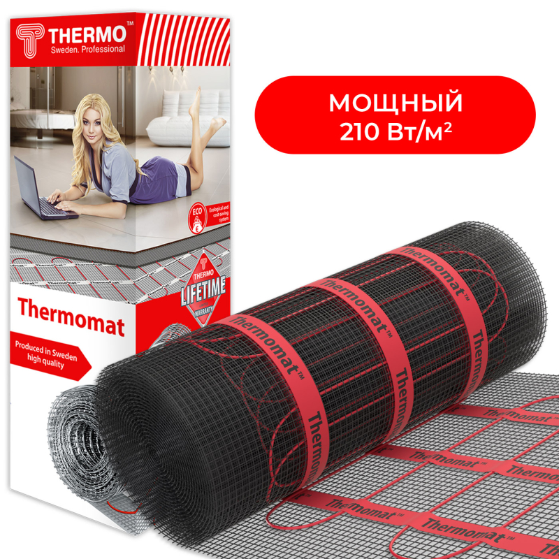 Термомат Thermo TVK-210 9,6 м.кв. (комплект без регулятора) в Санкт-Петербурге