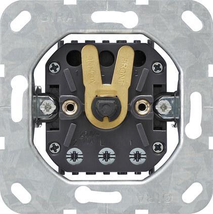 Выключатель поворотный управления жалюзи Gira System 55 2-полюсный 10A 250V 015700 в Санкт-Петербурге