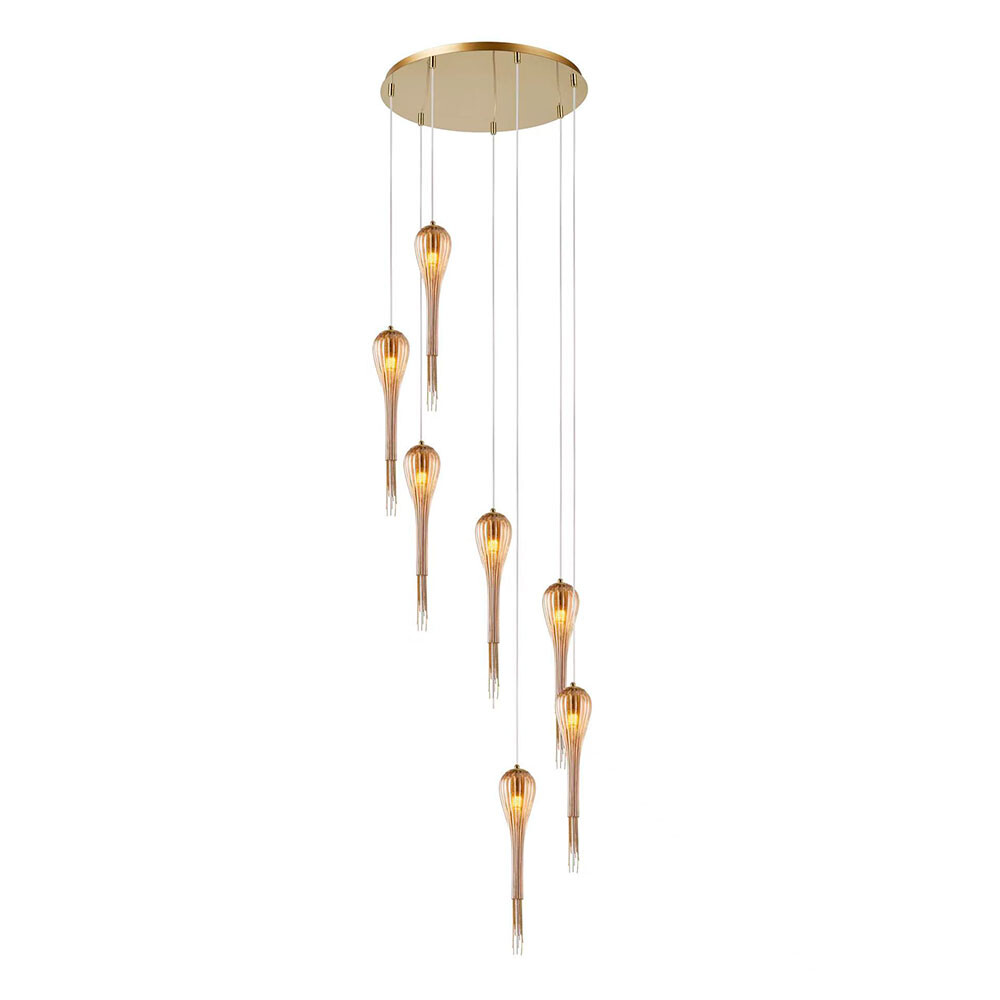 Каскадная люстра Arte Lamp Waterfall A1577SP-7GO в Санкт-Петербурге