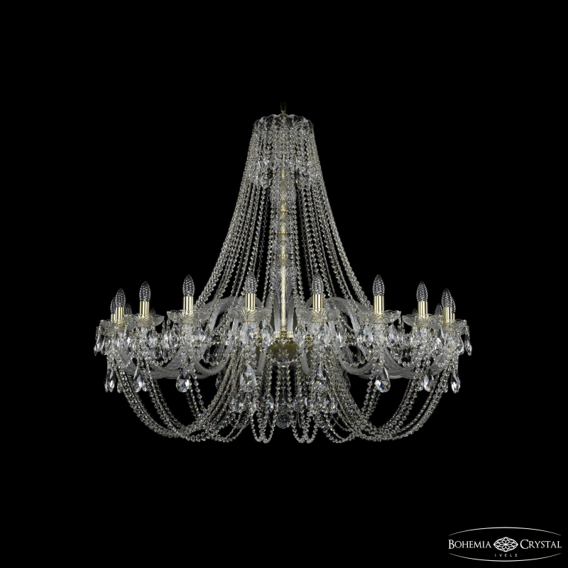 Подвесная люстра Bohemia Ivele Crystal 1406/20/460/h-115 Ni в Санкт-Петербурге