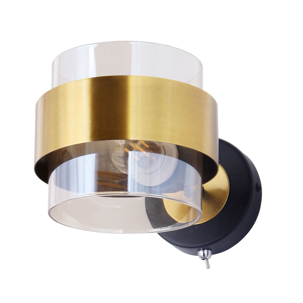 Бра Arte Lamp Carlo A8205AP-1BK в Санкт-Петербурге