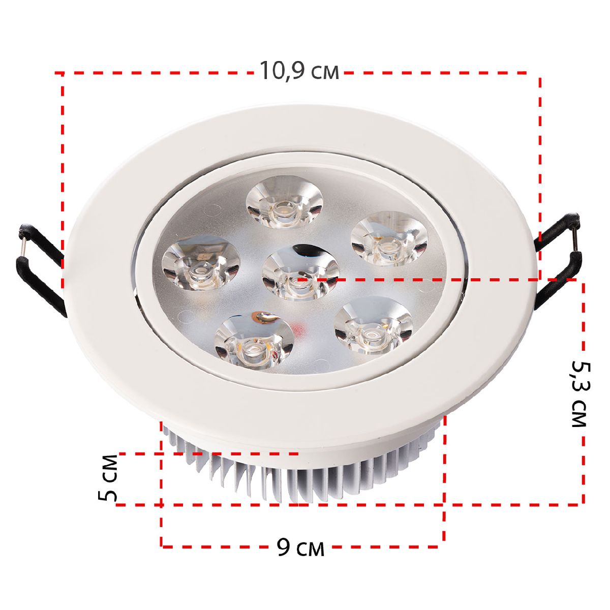 Встраиваемый светильник MW-Light Круз 637013306 в Санкт-Петербурге