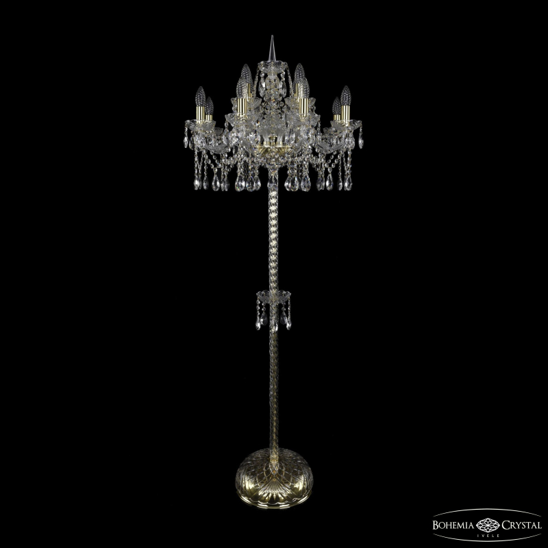 Торшер классический Bohemia Ivele Crystal 1413T2/8+4/200-165 G в Санкт-Петербурге