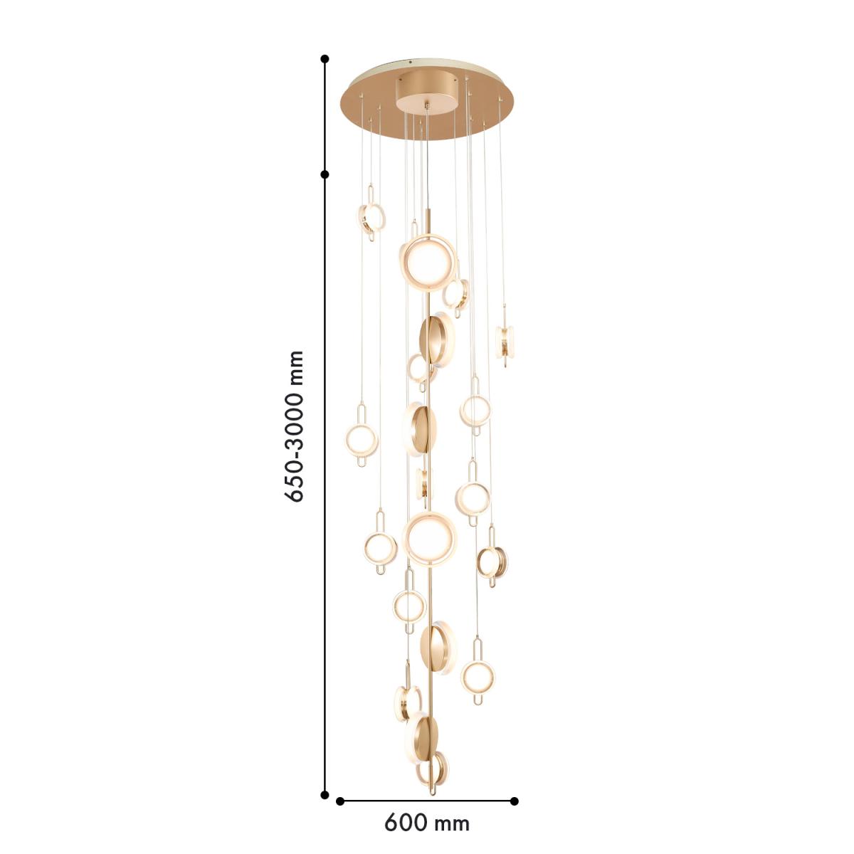 Каскадная люстра Favourite Yo-yo 4334-32P в #REGION_NAME_DECLINE_PP#