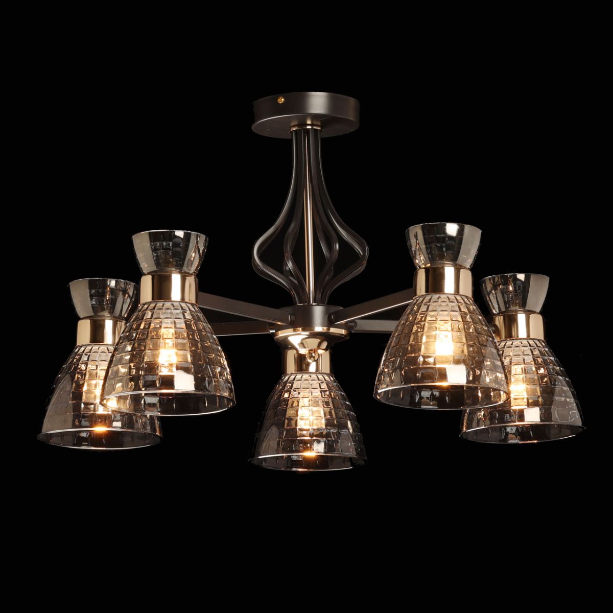 Люстра на штанге De Markt City Дэла 635016105 в Санкт-Петербурге