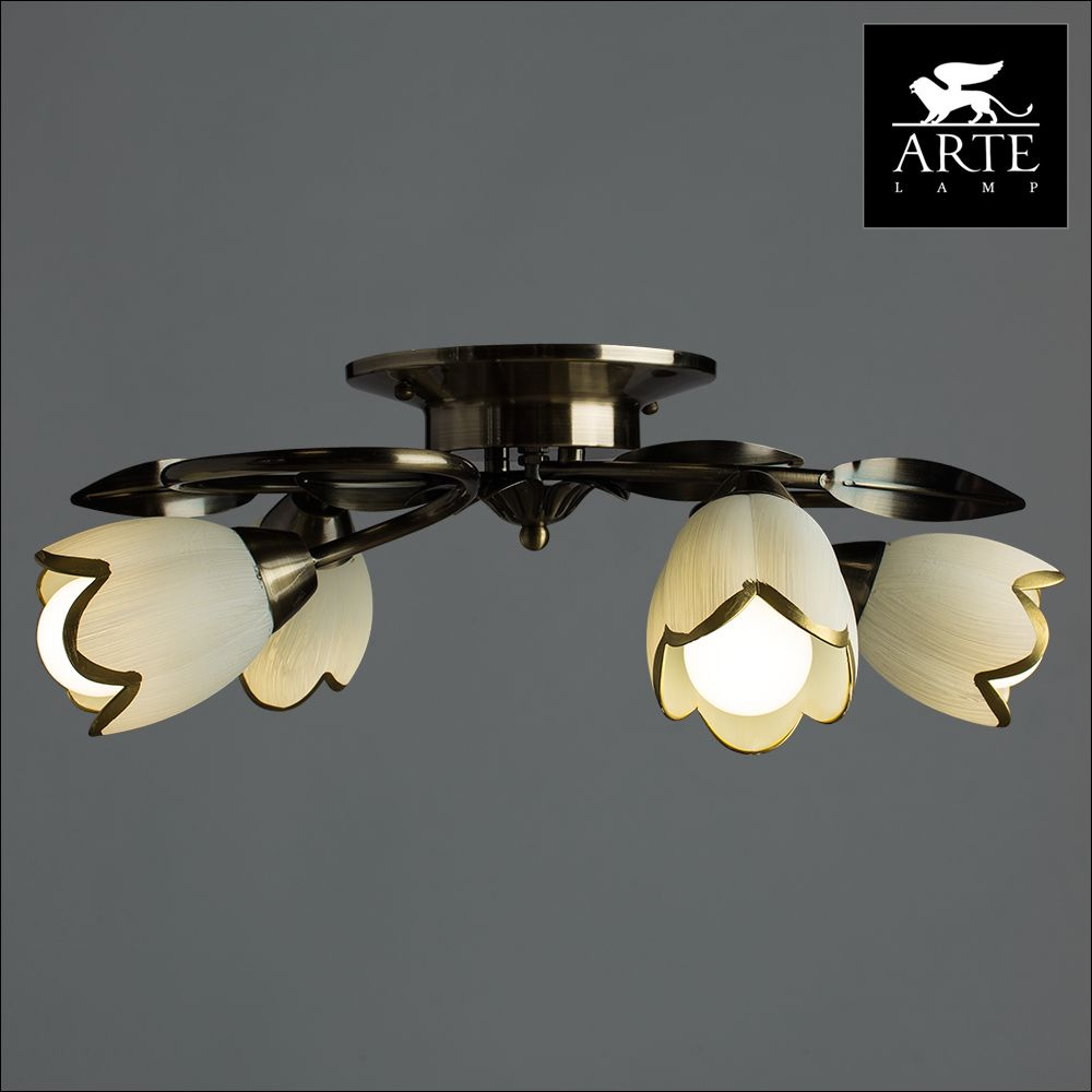 Потолочная люстра Arte Lamp 4 A6061PL-4AB в Санкт-Петербурге