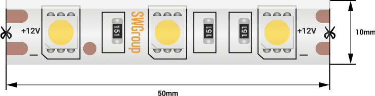 Светодиодная лента SWG SWG560-12-14.4-UW-65 001068 в Санкт-Петербурге