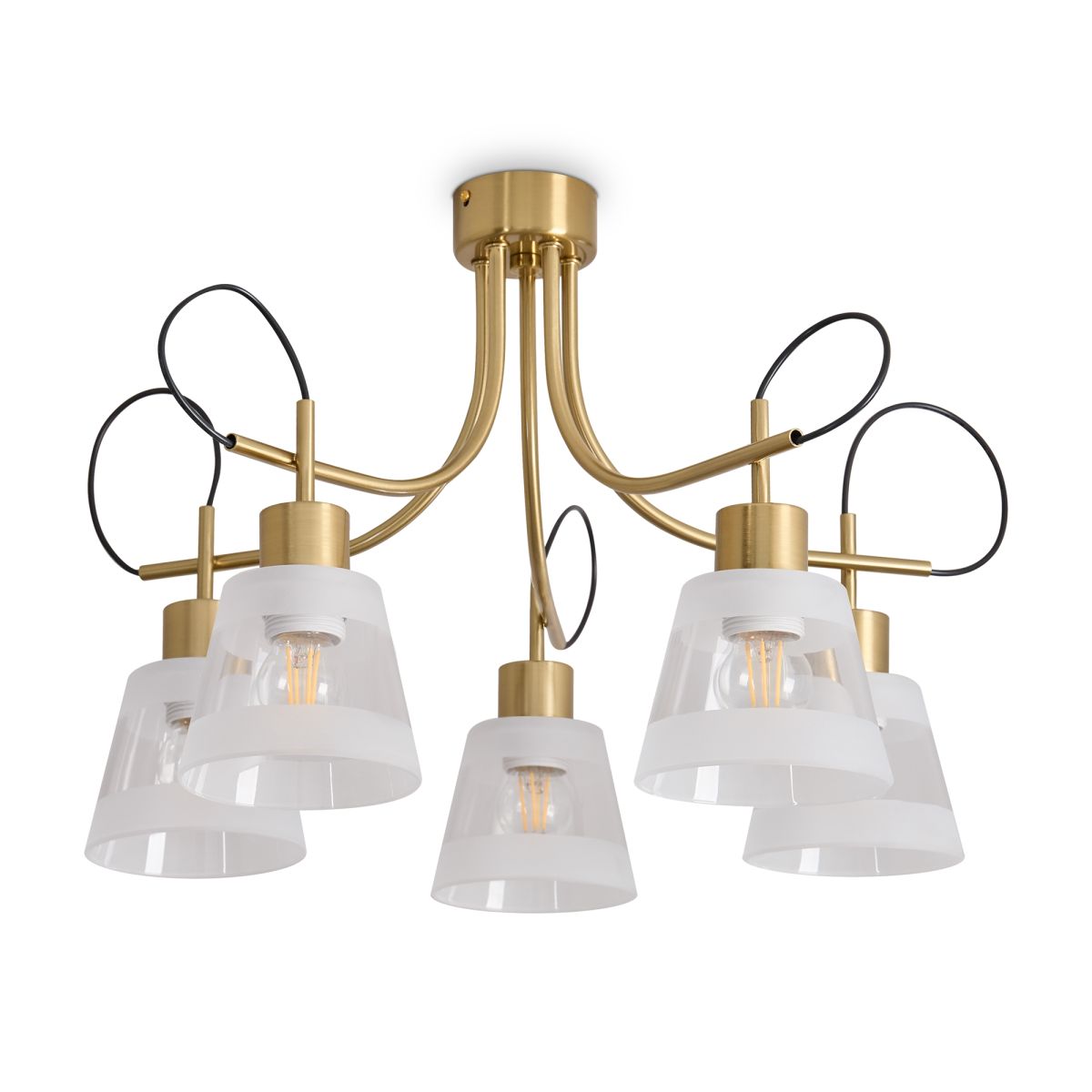 Потолочная люстра Freya Caramel FR5522PL-05BS в Санкт-Петербурге