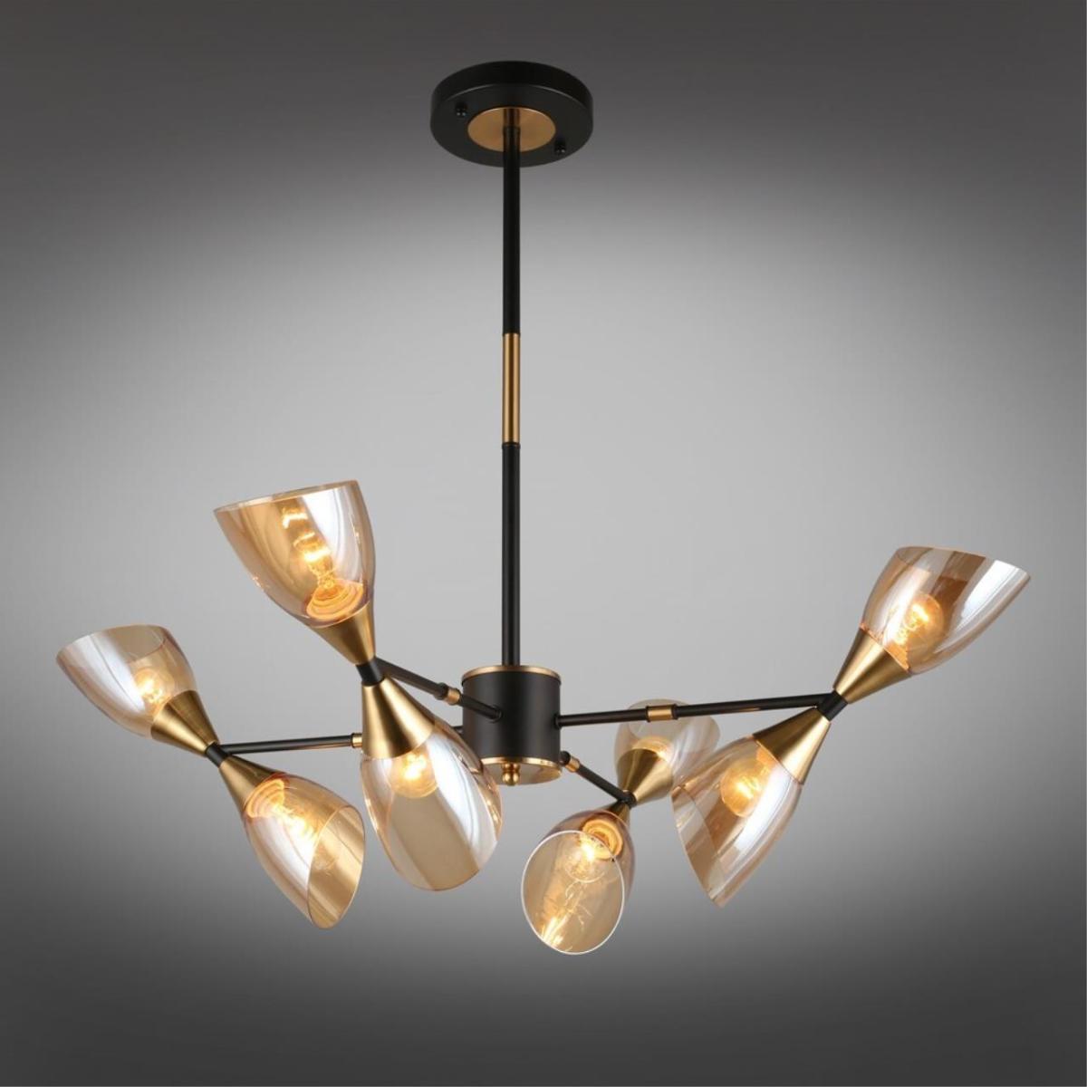 Люстра на штанге Omnilux Onno OML-66807-08 в Санкт-Петербурге