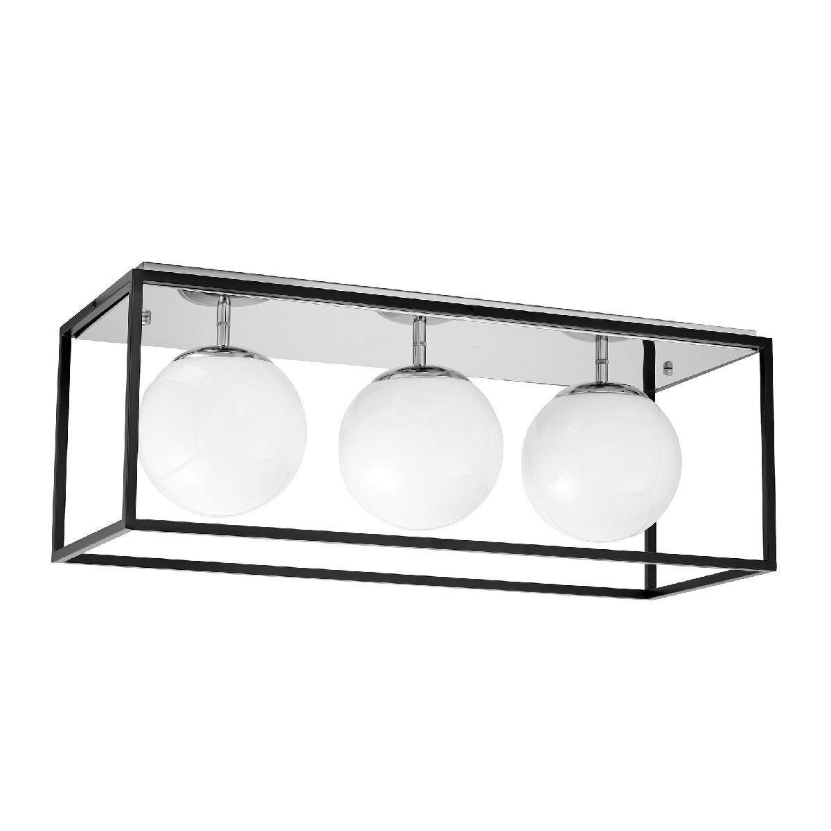 Потолочный светильник Lumina Deco Maldini LDC 8060-3 CHR+BK в Санкт-Петербурге