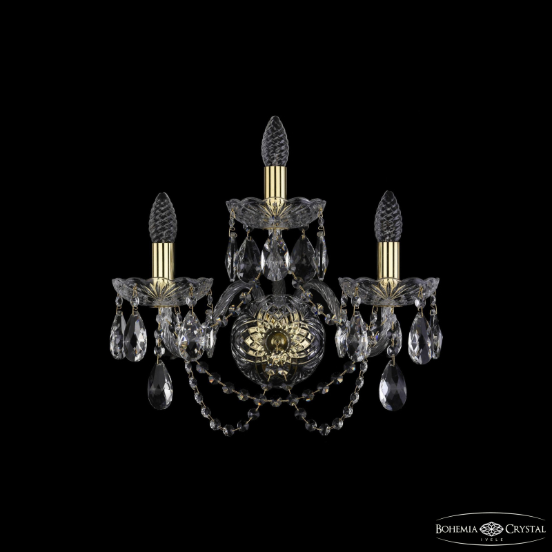 Бра Bohemia Ivele Crystal 1402B/2+1/160/XL G в Санкт-Петербурге