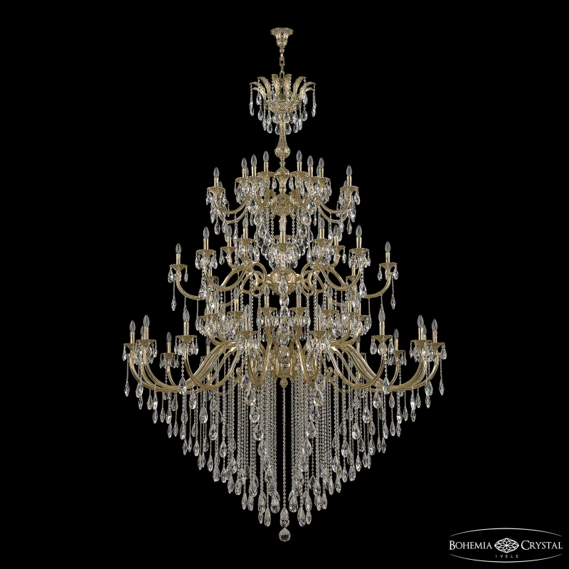 Подвесная люстра Bohemia Ivele Crystal Verona 72118/32+16+16/755/3d B G Y3 в Санкт-Петербурге