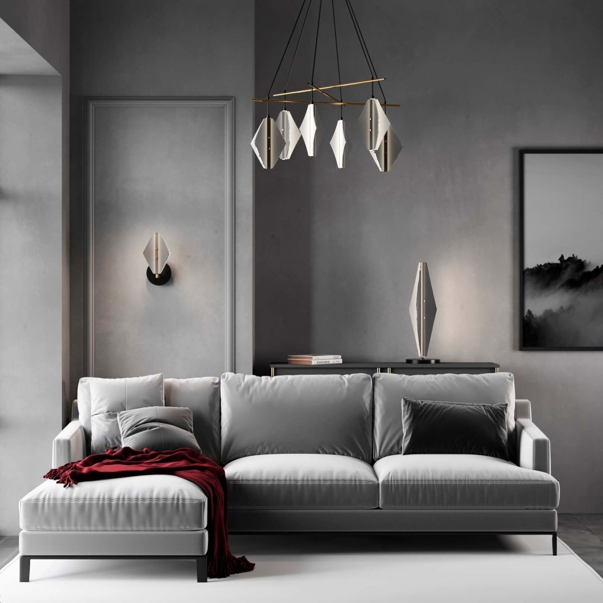 Подвесной светильник Eurosvet Glare 301054 LED латунь a071576 в Санкт-Петербурге