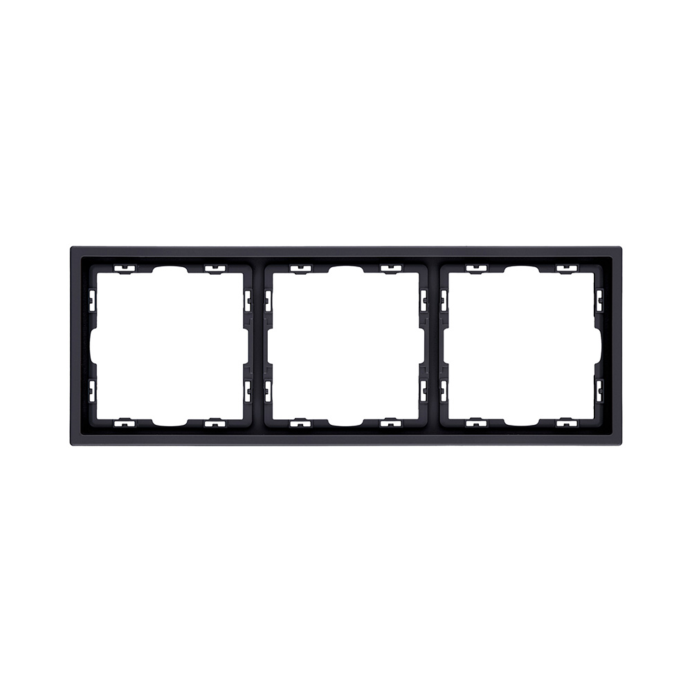 Рамка 3-постовая, черный матовый Kollinger Eclipse EC3BK в #REGION_NAME_DECLINE_PP#
