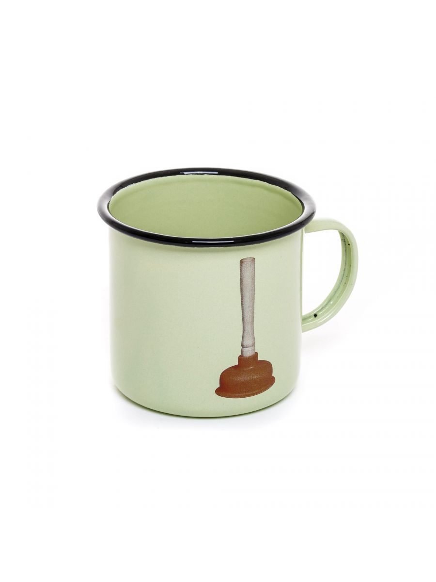 Кружка Mug Plunger Seletti Toiletpaper Enamel 16859 в Санкт-Петербурге