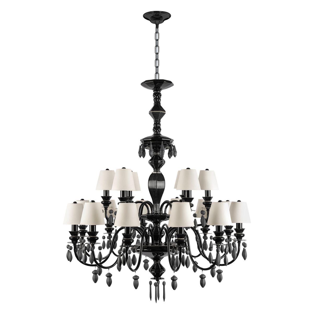 Подвесная люстра Loft IT Grace 10203/12+6 Black в Санкт-Петербурге