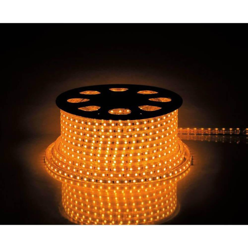 Светодиодная влагозащищенная лента Feron 4,4W/m 60LED/m 2835SMD желтый 100M LS704 26240 в #REGION_NAME_DECLINE_PP#