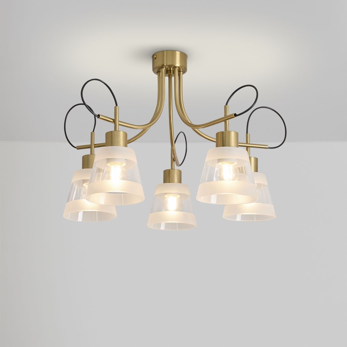Потолочная люстра Freya Caramel FR5522PL-05BS в Санкт-Петербурге