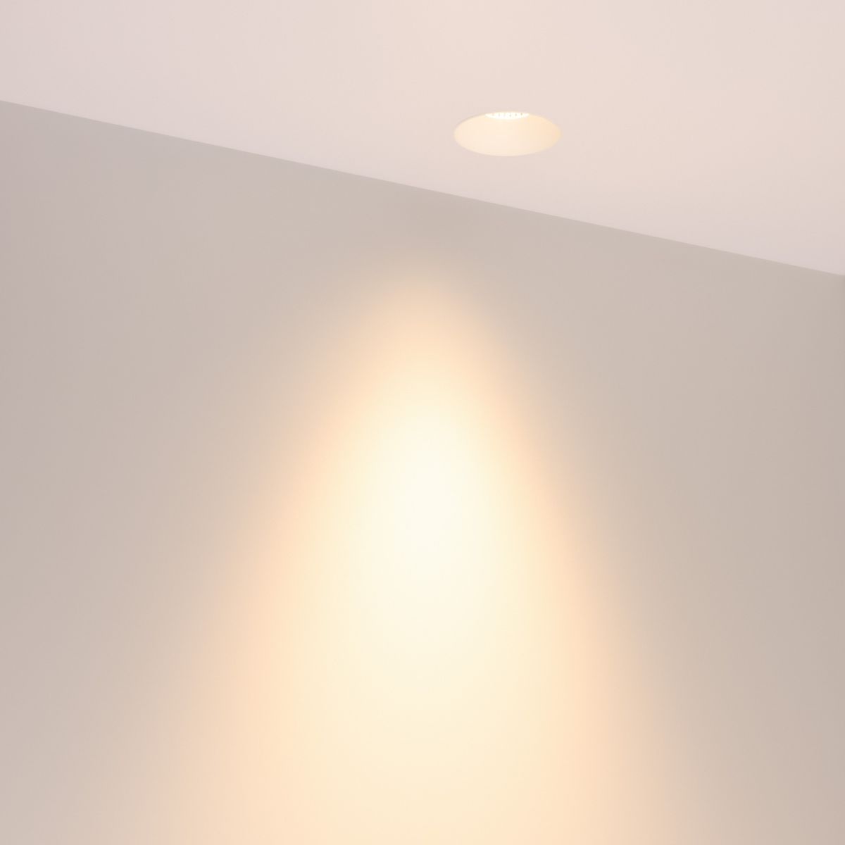 Светильник безрамочный Arlight DL-INTRAL-R63-8W Warm3000 (Белый RAL9003, 36 deg, 230V) (IP20 Металл) 064934 в Санкт-Петербурге