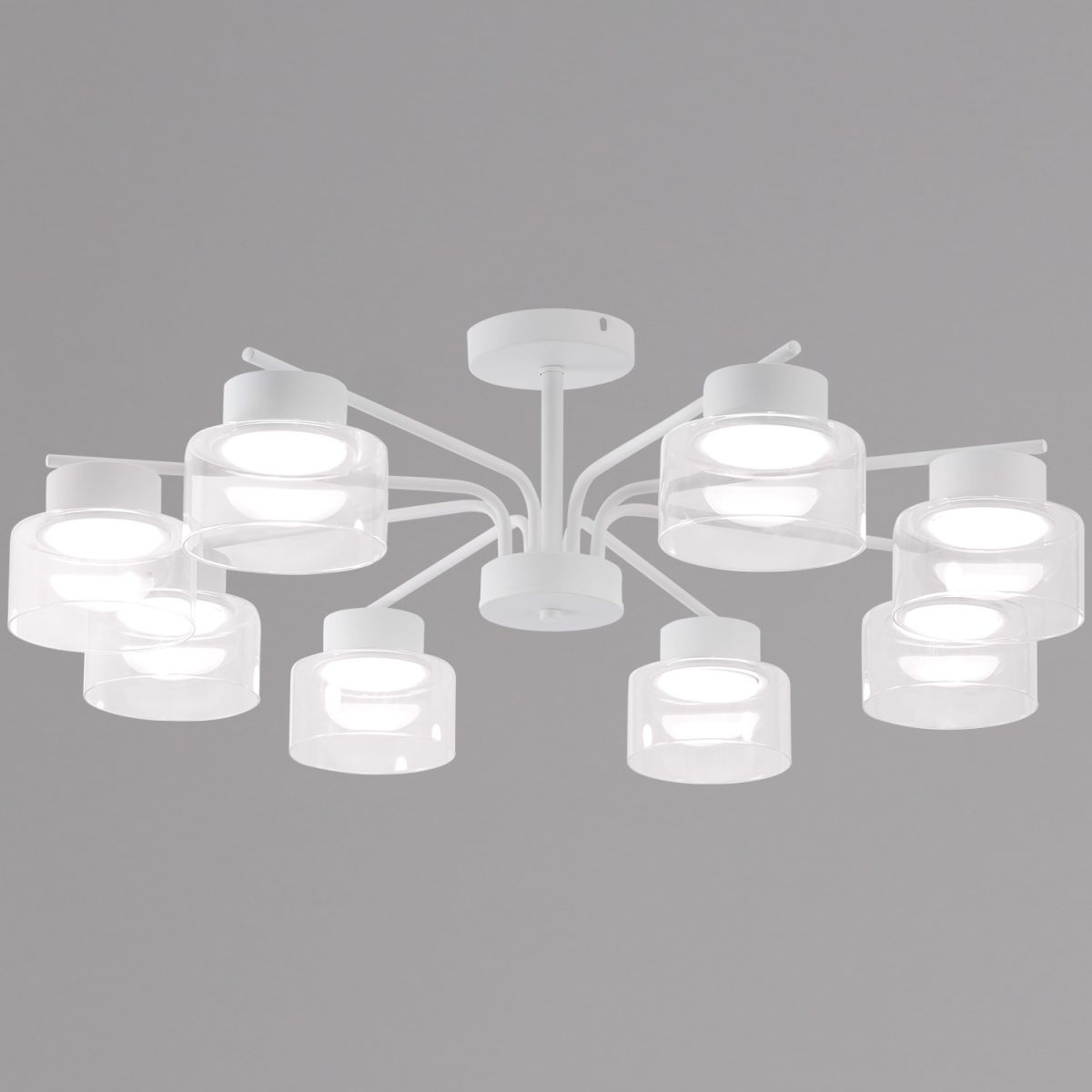 Люстра на штанге Reluce 48010-0.3-08 WT в #REGION_NAME_DECLINE_PP#