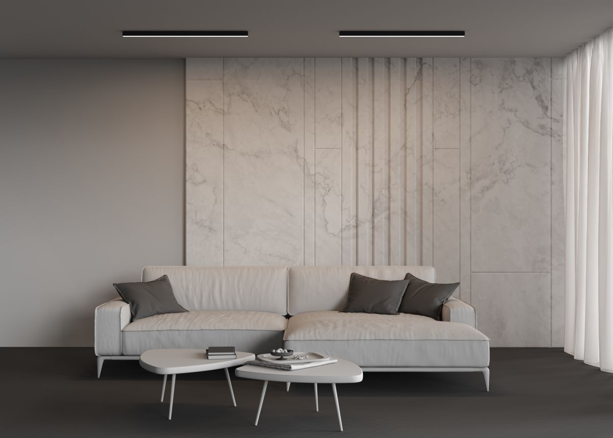 Линейный накладной светильник Maytoni Technical 4000K 35x35 (Черный, 1 м) LL311012 в Санкт-Петербурге